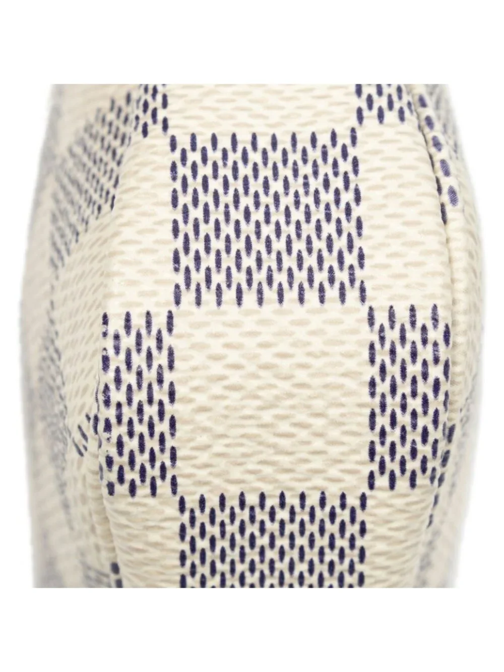 Louis Vuitton Mini Pochette Ivory Damier Azur Pouch